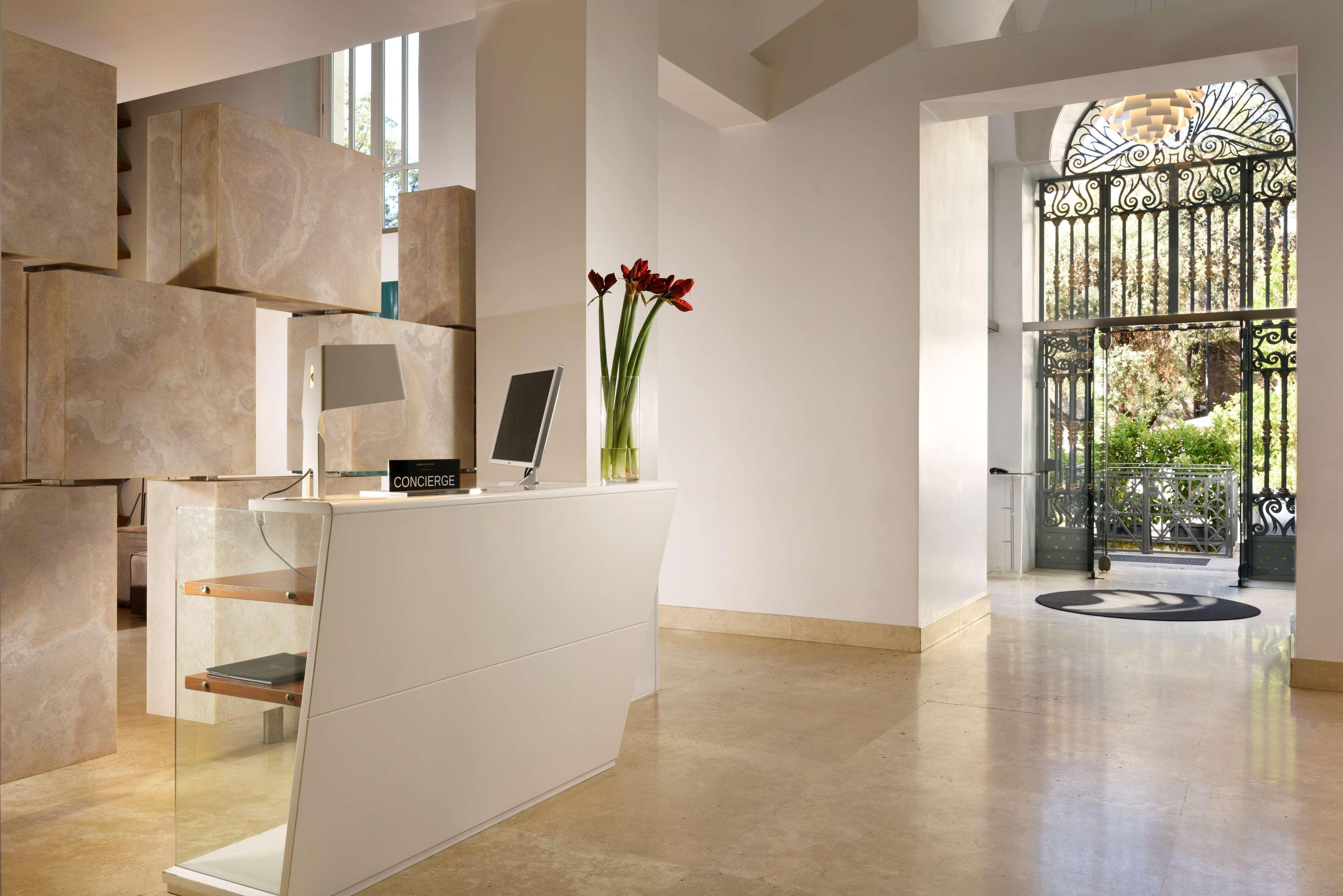 Palazzo Montemartini Rome, A Radisson Collection Hotel Exterior foto The lobby of the hotel