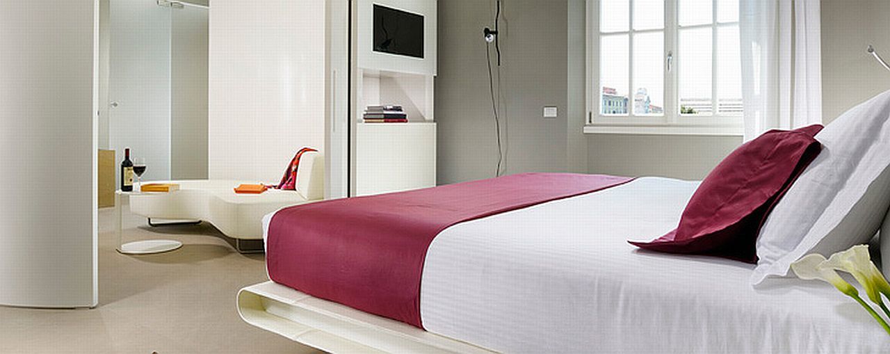 Palazzo Montemartini Rome, A Radisson Collection Hotel Exterior foto A bed runner