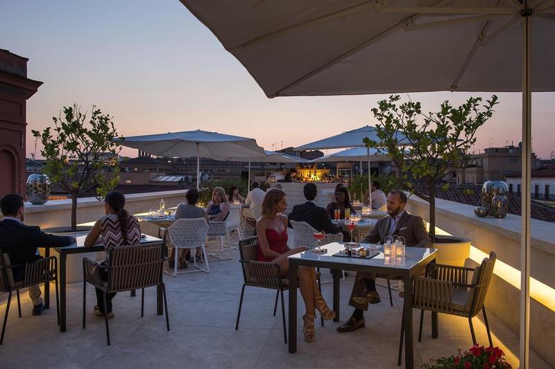 Palazzo Montemartini Rome, A Radisson Collection Hotel Exterior foto The Sky Bar